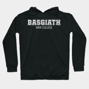 Basgiath War College Fourth Wing Book Fan Art White Dragons Hoodie